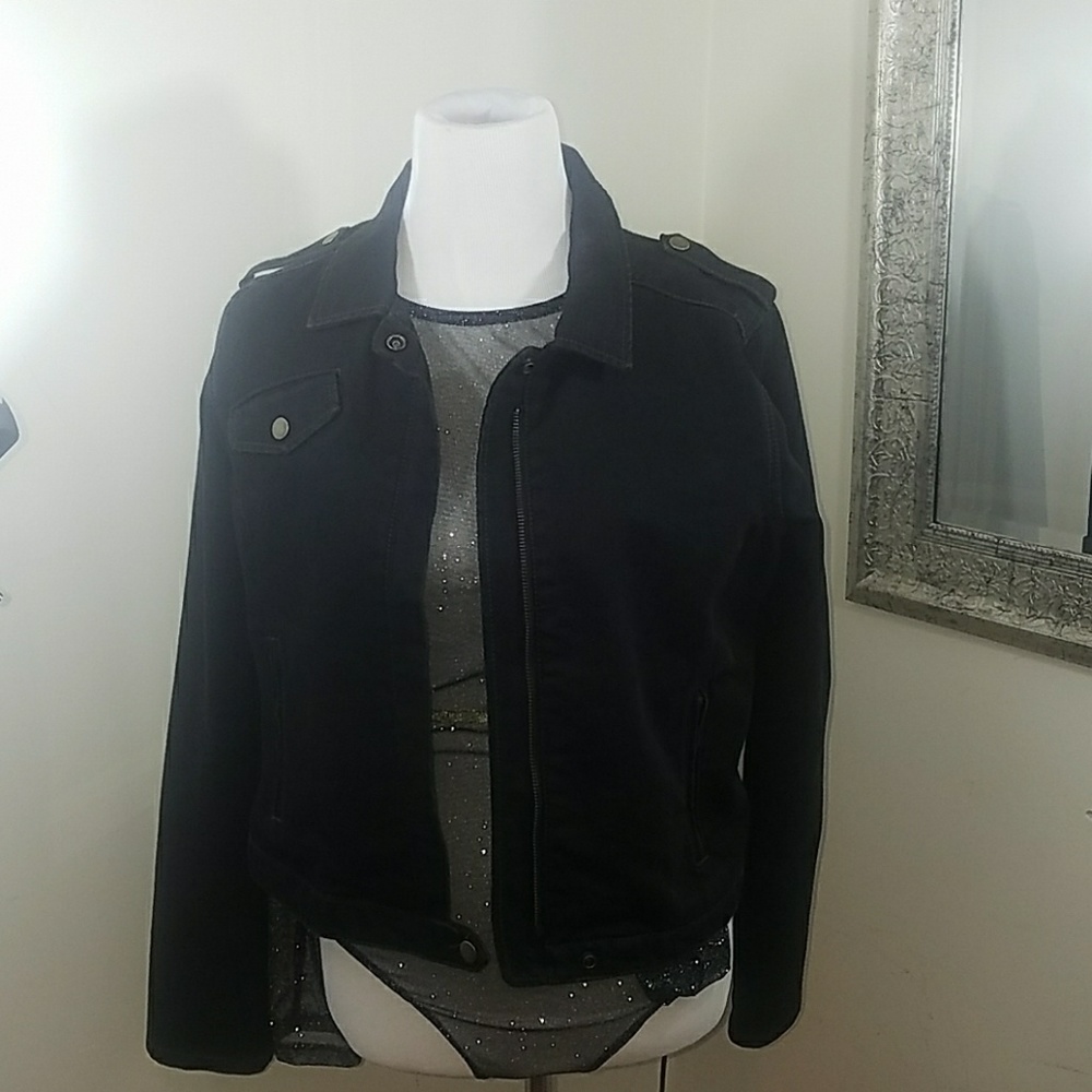 Black Denim Jacket